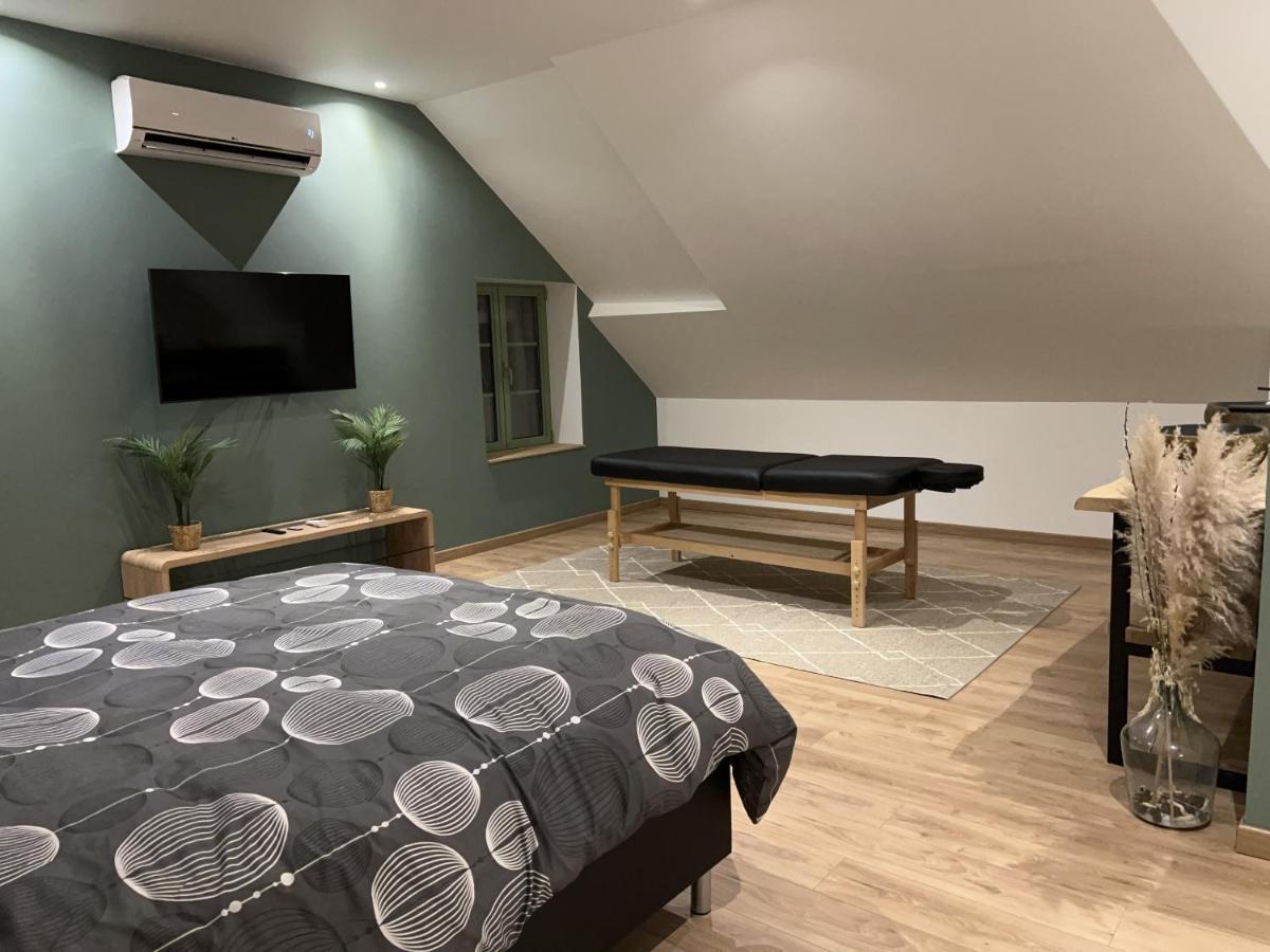 Appartement Appart Spa Privatif Laon Extérieur photo